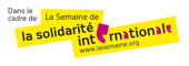 Logo Semaine de la solidarité internationale