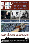 Soirée Go With My Rock Expo BD + Concerts acoustiques