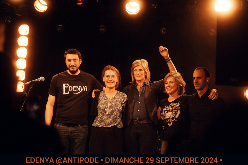 Edenya @Antipode • Dimanche 29 septembre 2024 •